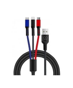 WUW X117 3-IN-1 CHARGING CABLE 1.2M