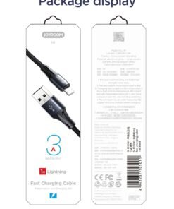 JOYROOM S-0230N1 N1 Series 0.2m 3A USB to Micro USB Data Sync Charge Cable
