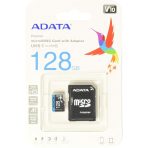 Adata 128GB Micro SD Class-10 (SDXC-UHX-I) Memory Card With Adapter