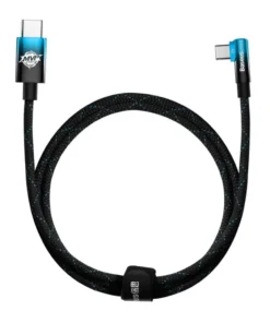 BASEUS MVP 2 ELBOW TYPE C TO TYPE C 100W CHARGING DATA CABLE
