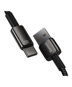 BASEUS TUNGSTEN GOLD FAST CHARGING DATA CABLE TYPE C TO TYPE C 100W 1M - 2