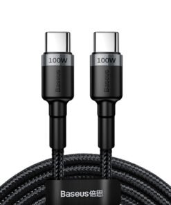 BASEUS CAFULE PD 2.0 100W FLASH CHARGING TYPE C TO TYPE C 2M CABLE