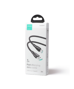 JOYROOM S-UC027A11 USB TO TYPE C 2M FAST CHARGING DATA CABLE - 2