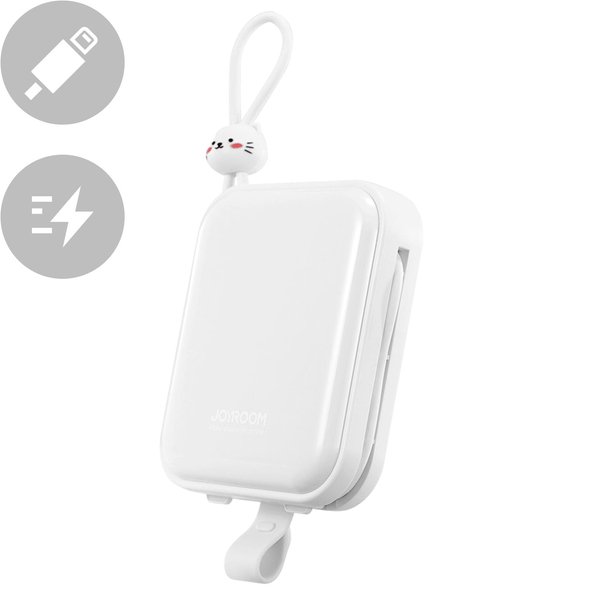 Joyroom JR-L008 22.5W 10000mah Cutie Series Power Bank with Kickstand - Image 4