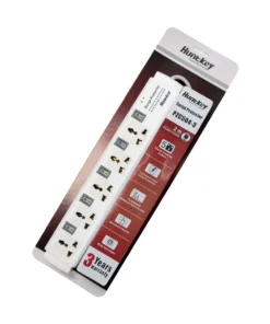 HUNTKEY PZC504-3 FIVE SOCKET 5 SWITCH 3M