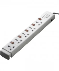 HUNTKEY PZC504-3 FIVE SOCKET 5 SWITCH 3M