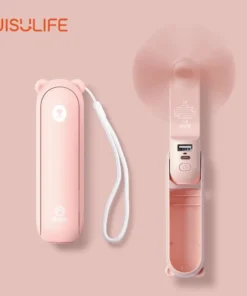 JISULIFE F8X Mini Fan Portable Fan (New Upgrade Version) - 2