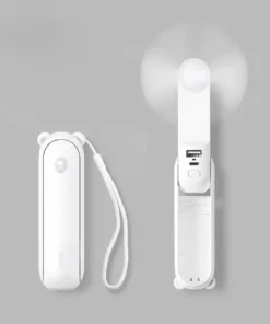 JISULIFE F8X Mini Fan Portable Fan (New Upgrade Version)