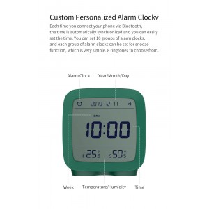 Xiaomi QingPing Bluetooth Alarm Clock Temperature Humidity Sensor