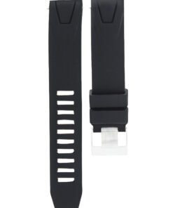 BLACK SILICONE WATCH BAND 20MM WATCH BAND STRAP - 3
