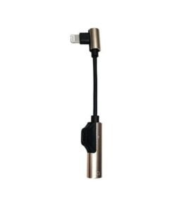 HOCO 2 IN 1 AUDIO CONVERTER EAUC-12 LIGHTNING AUDIO AND CHARGE ADAPTER