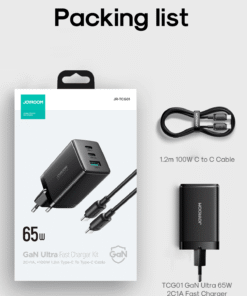 Joyroom TCG01 GaN Ultra 65W 2C1A Fast Charger