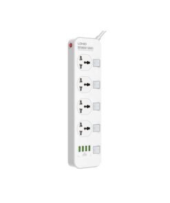 LDNIO 4 USB 4 Power Socket 2500W Defender Series SC4408 Power Strip - 3