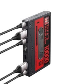 Remax RPP-138 Tape Series Wired Power Bank – Black and Red - 2