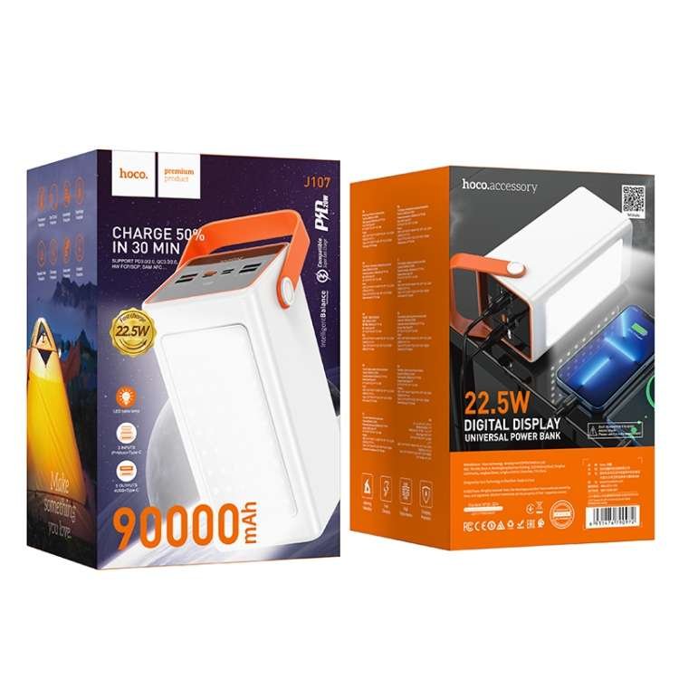 Hoco J107 22.5W 90000mAh Fully Compatible Power Bank - Image 2