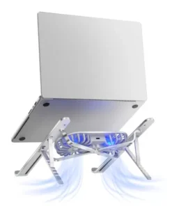 WIWU S400 Pro Aluminum Laptop Stand With Cooling Fan - 2