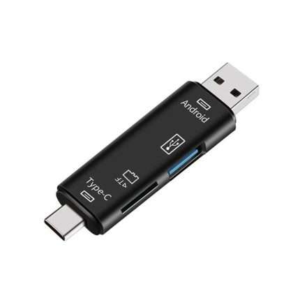 Multifunction OTG Card Reader- Type-C/USB /Micro USB/micro SD Memory Card Reader/2