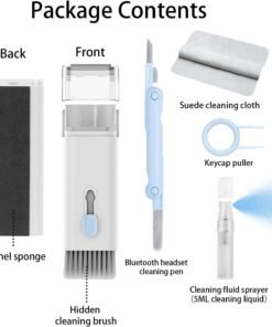 The 7-in-1 Computer Keyboard Cleaner Brush Kit is here to help you maintain your electronic companions. In today's digital age, our electronic devices play an integral role in our lives.