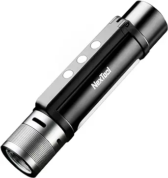 Nextool NE20030 1000LM 18650 Rechargeable Emergency Flashlight Quick strobe light with self defense Voice