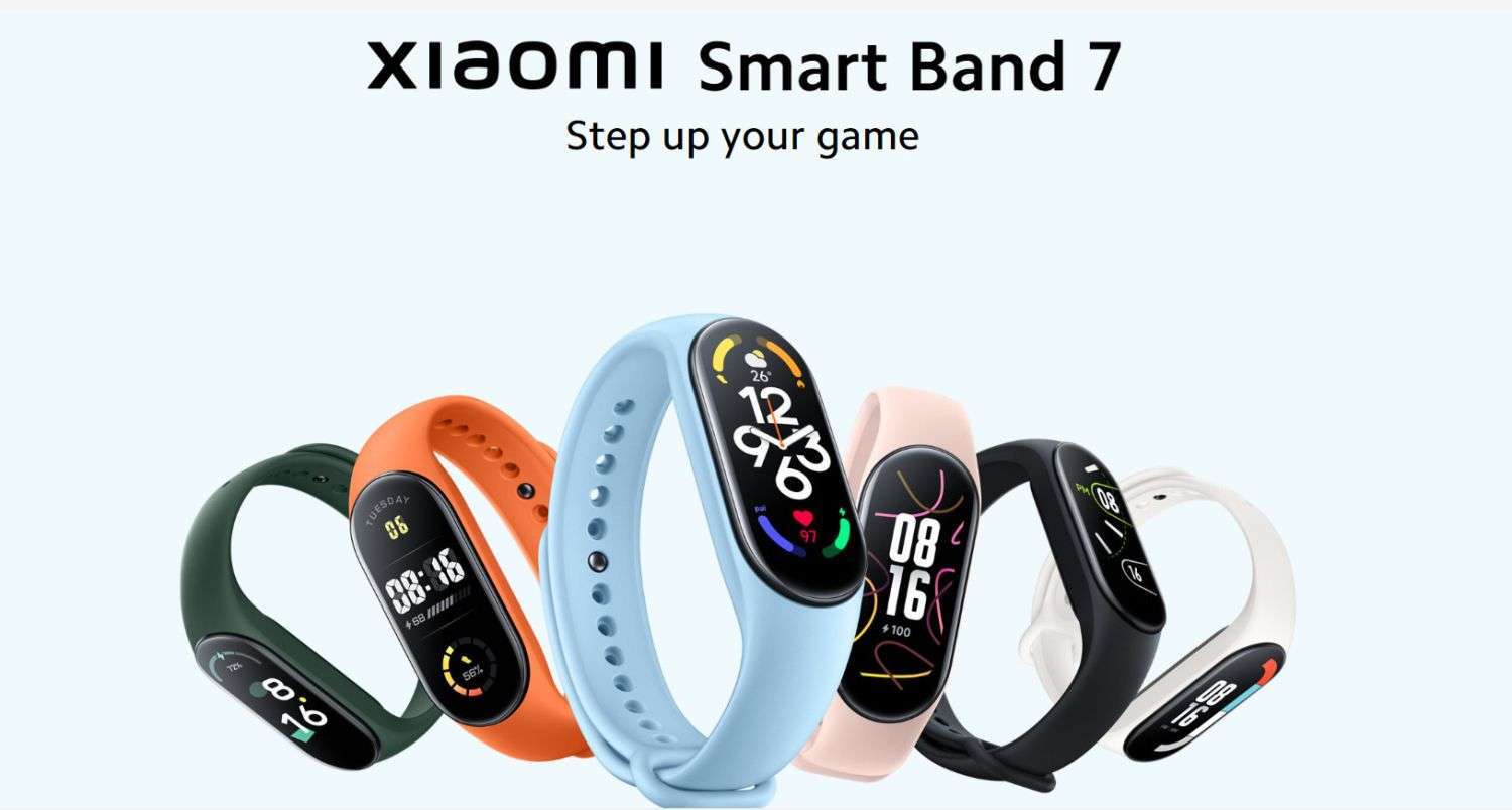 Xiaomi Smart Band 7 AMOLED Display Fitness Tracker