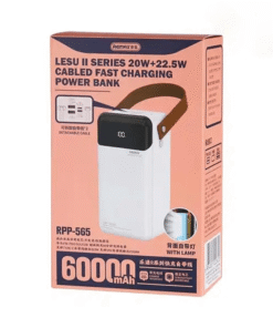 Remax RPP-565 60000mAh 22.5W Fast Charging Power Bank With Lamp