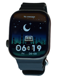 VBAND Muslim Smartwatch M9 Ultra Max – Black Color