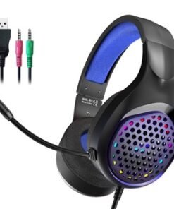MOWI R1 STEREO 3.5MM NOISE CANCELLING HEADSET GAME WITH MIC LED LIGHT - 4