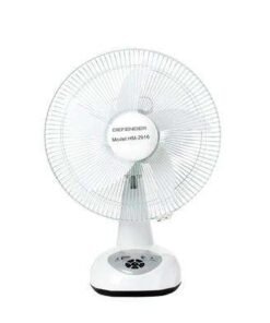 Defender HM-2916 Rechargeable AC/DC Table Fan (16 inch)