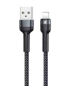 Remax RC-124i Jany Series Aluminum Alloy Braided Data Cable for iPhone