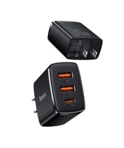 Baseus 30W Compact Super Quick Triple Port Charger (CCXJ-C01)