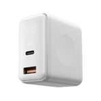 QCY GN202GB Dual-Port 40W GaN Charger
