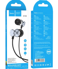 Hoco M106 3.5mm Metal Earphone with Mic - 3
