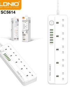 LDNIO 5 AC Outlets Power Strip with 6 USB Ports - 2