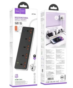 HOCO Power Socket AC14A 5 Port + 4 USB - 2