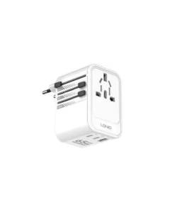 LDNIO Z6 3 USB Ports 65W GaN Travel Adapter