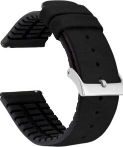 Hybrid Leather Watch Band Straps for 22mm - 3