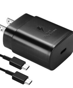 Original Samsung 25w USB C Adapter with Type Cable 2 Pin Cn Plug