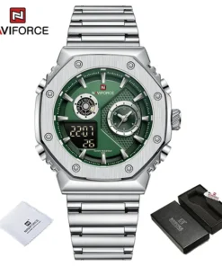 Naviforce NF9216 Chain Dual Display Watch