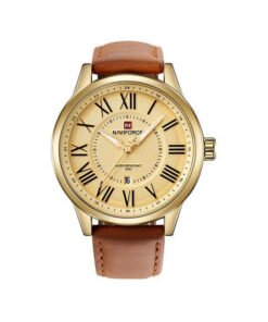 Naviforce NF9126 Analog Quartz Leather Men’s Watch - 2