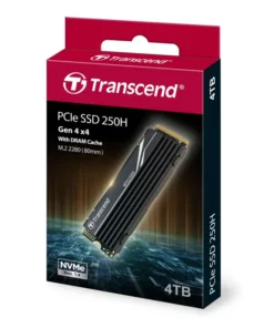 Transcend 4TB 250H M.2 2280 NVMe PCIe Gen4x4 SSD - 2