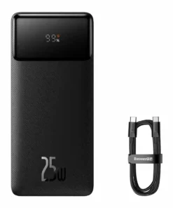 Baseus Power Bank Bipow 25W 20000mAh Super Fast Charging Power Bank With Type-c Cable