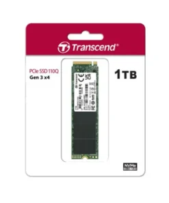 Transcend 1TB 110Q M.2 2280 PCIe NVMe Gen3x4 3D TLC DRAM-Less Internal SSD