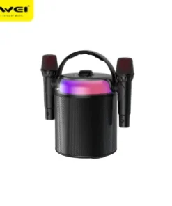 Awei Y388 Portable Karaoke Bluetooth Speaker with Dual Wireless Microphone