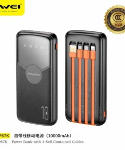Awei P67K 10000mah Multiple Output Power Bank