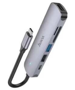 Hoco HB28 6-in-1 Multifunction USB Type-C Hub - 3