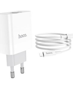 HOCO C80A 20W CHARGER SET TYPE-C TO LIGHTING - 2