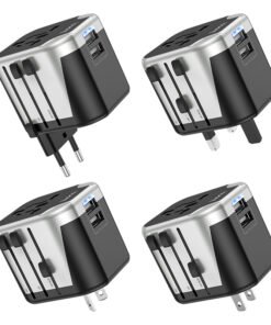 Hoco AC5 2USB + 1 Socket Travel Charger