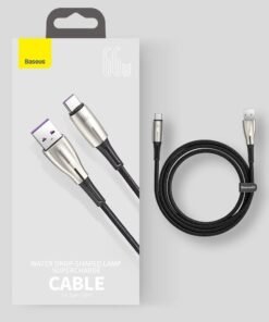 Baseus Water Drop-shaped Lamp Supercharge Cable 66W 1M - 5