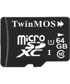 TwinMOS 64GB MicroSDXC Class-10 UHS-I Memory Card