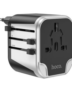 Hoco AC5 2USB + 1 Socket Travel Charger - 2